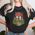 Magic Mushrooms House Forest Fungi Hippie Shrooms Fantasy Women T-Shirt Gifts for Women