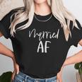 Women Married Af Honeymoon Bride Sayings Letter Print Women T-Shirt Gifts for Women