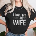 Mens Funny Husband Wife Gifts I Love My Psychotic Wife Women T-Shirt Gifts for Women