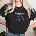 Mens Stallion Brand Horse Spirit Animal Women T-Shirt Gifts for Women