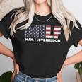 Milf - Man I Love Freedom Womens Ideal Racerback Tankt Women T-Shirt Gifts for Women