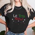 Nice Le Tits Now – Let It Snow Funny Christmas Sweater Women T-Shirt Gifts for Women