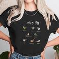 Nice Tits Funny Bird Watching Christmas Gift Birder Men Dad Women T-Shirt Gifts for Women