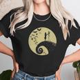 Nightmare Christmas Jack Skellington Sally Romance Moon Women T-Shirt Gifts for Women