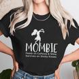 Noffish Women Mombie Feeds On Caffeine And Wine Women T-Shirt Gifts for Women