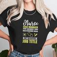 Nurse Case Manager Multitasking Ninja Funny Gift Women T-Shirt Gifts for Women