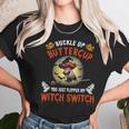 Owl Buckle Up Buttercup You Just Flipped My Witch Women T-Shirt Gifts for Women