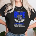 Police Flag Nephew Backs Blue For Police Aunt Women T-Shirt Gifts for Women