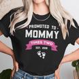 Promoted To Mommy Times Two Est 2018 Twin Mothers Day Women T-Shirt Gifts for Women