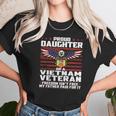 Proud Daughter Of A Vietnam Veteran Patriotic Family Women T-Shirt Gifts for Women