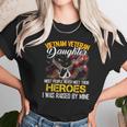 Proud Vietnam Veterans Daughter I Was Raised By Mine Gift Women T-Shirt Gifts for Women