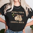 Pura Vida Sloth Costa Rica Women T-Shirt Gifts for Women