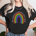 Womens Rainbow Inspirational Quotes By Scarebaby Design Women T-Shirt Gifts for Women