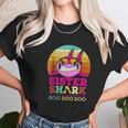 Retro Vintage Sister Shark Doo Doo Doo Women T-Shirt Gifts for Women