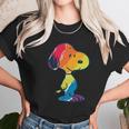 Shirt Rainbow Snoopy Women T-Shirt Gifts for Women