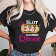 Womens Slot Machine Queen Funny Casino Gambling Women T-Shirt Gifts for Women