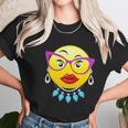 Smiling Emojis Lady Bling Face Glasses Women Women T-Shirt Gifts for Women