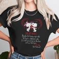 Snoopy Dear Wife Thanks For Being My Wife If I Had A Diffirent Wife I Would Punch Her In The Face And Go Find You Love Your Husband Women T-Shirt Gifts for Women