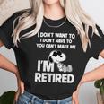 Snoopy I Dont Want To I Dont Have To You Cant Make Me Im Retired Women T-Shirt Gifts for Women