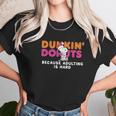 Snoopy Dunkin Donuts Coffee Because Adulting Is Hard Shirt Women T-Shirt Gifts for Women