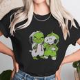 Snoopy And Grinch Fushion Peanuts How The Grinch Stole Christmas Women T-Shirt Gifts for Women