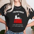 Snoopy Retired Shirt Women T-Shirt Gifts for Women