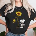 Snoopy And Woodstock You Are My Sunshine Sunflower Women T-Shirt Gifts for Women