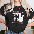 Star Trek Christmas Trek The Halls Ugly Apparel Women T-Shirt Gifts for Women