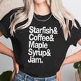 Starfish Coffee Maple Syrup And Jam Women T-Shirt Gifts for Women