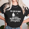 Vietnam War Veteran Daughter Safe Military Soldier Vet Graphic Design Printed Casual Daily Basic Women T-Shirt Gifts for Women