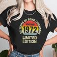 Vintage 1972 Limited Edition 50 Years Legendary Birthday Women T-Shirt Gifts for Women