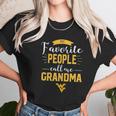 West Virginia Mountaineers My Favorite People Call Me Grandma Women T-Shirt Gifts for Women