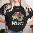 Worlds Okayest Disc Golf Player Funny Frisbee Golfing Gift Women T-Shirt Gifts for Women