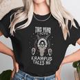 This Year I Hope Krampus Takes Me Christmas Halloween Demon Women T-Shirt Gifts for Women