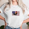 American Rooster Chicken Cock Strong Usa Pride Women T-Shirt Gifts for Women