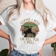 Baby Yoda Coffee I Need Or Kill You I Will Women T-Shirt Gifts for Women