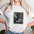 Black Horse Rearing Stallion Women T-Shirt Gifts for Women