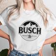 Busch Beer Black &Ampamp White Logo T-Shirt Women T-Shirt Gifts for Women