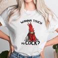 Chicken Wanna Touch My Cock Shirt Women T-Shirt Gifts for Women