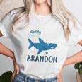 Daddy Shark Brandon Best Christmas Gifts For Dad Women T-Shirt Gifts for Women