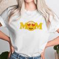 Emoji Mothers Day For Women Mom Heart Eyes Emoji Love Women T-Shirt Gifts for Women