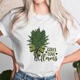 Girls Love Flowers Weed Drug Marijuana Weed Cannabis Women T-Shirt Gifts for Women