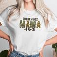 Glitter And Dirt Mom Of Both Leopard And Camo Mama Of Both Women T-Shirt Gifts for Women