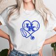 Heartbeat Love Kentucky Wildcats Nurse Women T-Shirt Gifts for Women