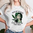 I’M Blunt Because God Rolled Me That Way Women T-Shirt Gifts for Women