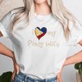 I Love My Pinay Wife Cute Filipina Philippines Pride Women T-Shirt Gifts for Women