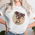 Muscle Man Lifting A Horse Kids Women T-Shirt Gifts for Women