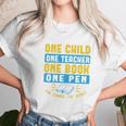 One Child One Teacher One Book One Pen Can Change The World Women T-Shirt Gifts for Women