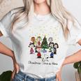 The Peanuts Gang Christmas Time Is Here Women T-Shirt Gifts for Women