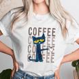 Pete The Cat Pete With Coffee Women T-Shirt Gifts for Women